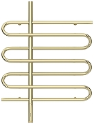 Электрический полотенцесушитель Сунержа Эпатаж 3.0 80x60.8 020-5850-8060 цвет Шампань-1
