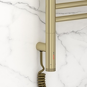 Электрический полотенцесушитель Сунержа Богема 3.1 с 1 полкой 80x50 020-6006-8050 цвет Шампань-2