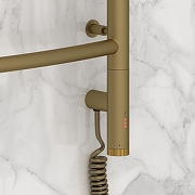 Электрический полотенцесушитель Сунержа Галант 3.0 80x40 032-5801-8040 цвет Матовое золото-2