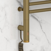 Электрический полотенцесушитель Сунержа Богема 3.0 прямая 120x40 032-5804-1240 цвет Матовое золото-2