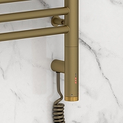 Электрический полотенцесушитель Сунержа Богема 3.0 прямая 120x30 032-5805-1230 цвет Матовое золото-2