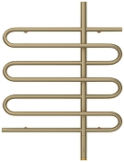 Электрический полотенцесушитель Сунержа Эпатаж 3.0 80x60.8 032-5851-8060 цвет Матовое золото-1