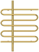 Электрический полотенцесушитель Сунержа Эпатаж 3.0 80x60.8 03-5850-8060 цвет Золото-1