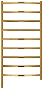 Электрический полотенцесушитель Сунержа Галант 3.1 120x60 03-6000-1260 цвет Золото-1