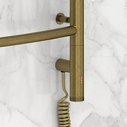 Электрический полотенцесушитель Сунержа Галант 3.0 80x40 05-5801-8040 цвет Состаренная бронза-2