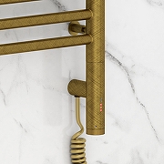 Электрический полотенцесушитель Сунержа Богема 3.0 прямая 120x60 05-5805-1260 цвет Состаренная бронза-2