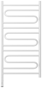 Электрический полотенцесушитель Сунержа Элегия 3.0 100x50 12-5818-1050 цвет Белый-1