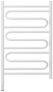 Электрический полотенцесушитель Сунержа Элегия 3.0 80x50 12-5818-8050 цвет Белый-1
