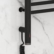 Электрический полотенцесушитель Сунержа Богема 3.0 прямая 80x40 15-5804-8040 цвет Тёмный титан муар-2