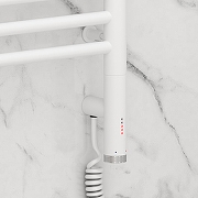 Электрический полотенцесушитель Сунержа Богема 3.0 с 1 полкой 100x40 30-5807-1040 цвет Матовый белый-2