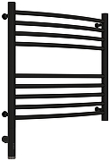 Электрический полотенцесушитель Сунержа Богема 3.0 выгнутая 50x50 31-5802-5050 цвет Матовый чёрный