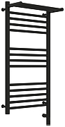 Электрический полотенцесушитель Сунержа Богема 3.0 с 1 полкой 80x40 31-5807-8040 цвет Матовый чёрный