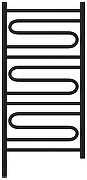 Электрический полотенцесушитель Сунержа Элегия 3.0 100x50 31-5818-1050 цвет Матовый чёрный-1