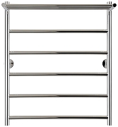 Водяной полотенцесушитель Сунержа Универсал-54 80x60 00654-8060 Без покрытия-1