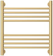 Водяной полотенцесушитель Сунержа Богема+ прямая 50x50 022-0220-5050 цвет Матовая шампань-1