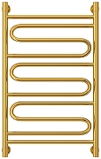 Водяной полотенцесушитель Сунержа Элегия+ 80x50 03-0205-8050 цвет Золото-1