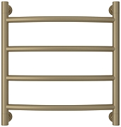 Водяной полотенцесушитель Сунержа Галант+ 50x50 032-0200-5050 цвет Матовое золото-1