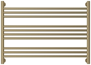 Водяной полотенцесушитель Сунержа Богема L 60x90 032-0202-6090 цвет Матовое золото-1