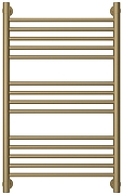 Водяной полотенцесушитель Сунержа Богема+ прямая 80x50 032-0220-8050 цвет Матовое золото-1