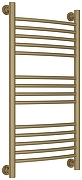 Водяной полотенцесушитель Сунержа Богема+ выгнутая 80x40 032-0221-8040 цвет Матовое золото