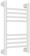 Водяной полотенцесушитель Сунержа Богема+ прямая 50x30 12-0220-5030 цвет Белый