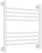Водяной полотенцесушитель Сунержа Богема+ прямая 50x50 12-0220-5050 цвет Белый