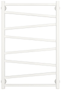 Водяной полотенцесушитель Сунержа Сирокко 80x50 12-0253-8050 цвет Белый-1