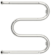 Водяной полотенцесушитель Сунержа М-образный 50x50 00-4008-5050 Без покрытия-1