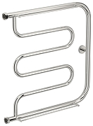 Водяной полотенцесушитель Сунержа Лира 60x60 00-4012-6060 Без покрытия