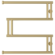 Водяной полотенцесушитель Сунержа High-Tech+ 60x60 022-4050-6060 цвет Матовая шампань-1