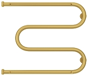 Водяной полотенцесушитель Сунержа М-образный 50x65 032-4008-5065 цвет Матовое золото-1