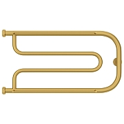 Водяной полотенцесушитель Сунержа Гусли 32x65 032-4010-3265 цвет Матовое золото-1