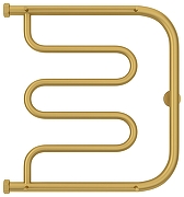 Водяной полотенцесушитель Сунержа Лира 50x50 032-4012-5050 цвет Матовое золото-1