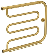 Водяной полотенцесушитель Сунержа Лира 50x65 032-4012-5065 цвет Матовое золото