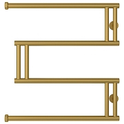 Водяной полотенцесушитель Сунержа High-Tech+ 60x60 032-4050-6060 цвет Матовое золото-1