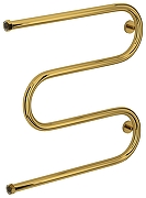 Водяной полотенцесушитель Сунержа М-образный 60x60 03-4007-6060 цвет Золото