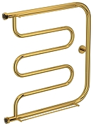 Водяной полотенцесушитель Сунержа Лира 60x60 03-4012-6060 цвет Золото