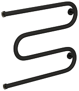 Водяной полотенцесушитель Сунержа М-образный 50x65 15-4007-5065 цвет Тёмный титан муар