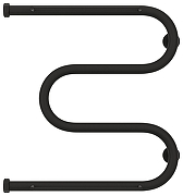 Водяной полотенцесушитель Сунержа М-образный 50x50 15-4008-5050 цвет Тёмный титан муар-1