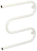 Водяной полотенцесушитель Сунержа М-образный 60x60 30-4007-6060 цвет Матовый белый