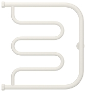 Водяной полотенцесушитель Сунержа Лира 50x50 30-4011-5050 цвет Матовый белый-1