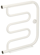 Водяной полотенцесушитель Сунержа Лира 50x50 30-4012-5050 цвет Матовый белый