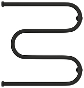 Водяной полотенцесушитель Сунержа М-образный 60x60 31-4007-6060 цвет Матовый чёрный-1