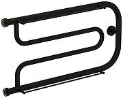 Водяной полотенцесушитель Сунержа Гусли 32x65 31-4010-3265 цвет Матовый чёрный