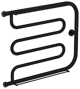 Водяной полотенцесушитель Сунержа Лира 50x65 31-4012-5065 цвет Матовый чёрный