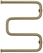 Водяной полотенцесушитель Сунержа Ш-образный+ 60x50 32-4014-6050 цвет Золотой шёлк-1