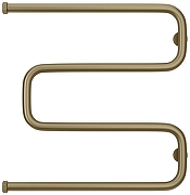 Водяной полотенцесушитель Сунержа Ш-образный+ 60x60 32-4014-6060 цвет Золотой шёлк-1