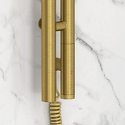 Электрический полотенцесушитель Сунержа Нюанс 3.0 180x8.5 051-5843-1853 цвет Состаренная латунь-2