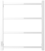 Электрический полотенцесушитель Сунержа Формат 26 60x50 12527-6050 цвет Белый-1