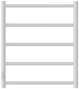 Электрический полотенцесушитель Сунержа Формат 27 60x50 12529-6050 цвет Белый-1